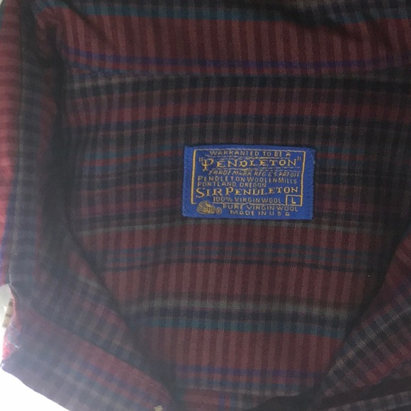 Sir Pendleton Long Sleeved Button Up - Picture 2 of 3